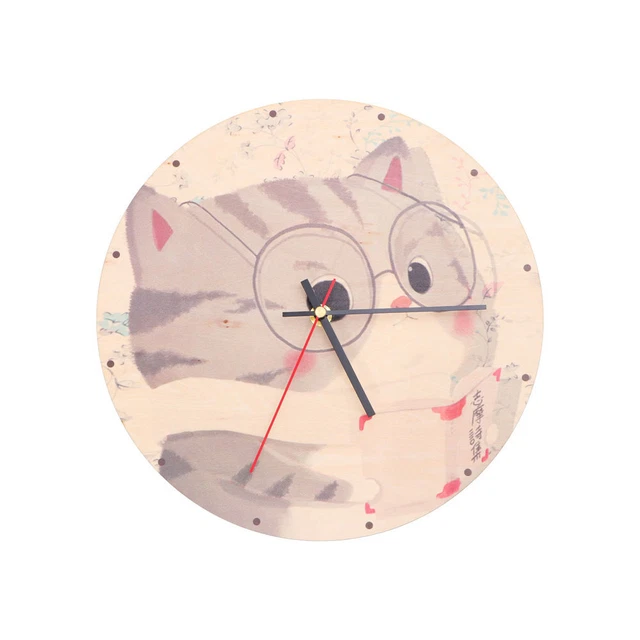 Hanging Wall Clock Decorate Decoracion Para Cuartos Wooden Wall Clock