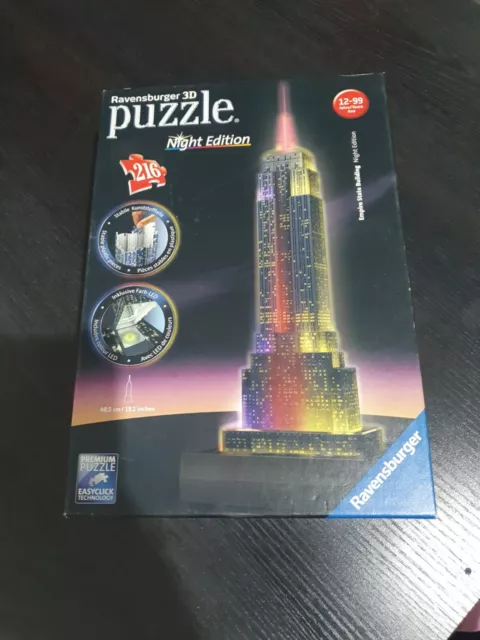 ravensburger 3d jigsaw puzzles night edition