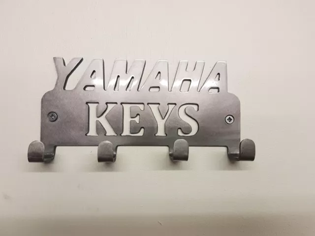 Yamaha Key / Coat Holder Key Rack 3mm steel 4 hooks house keys Organiser