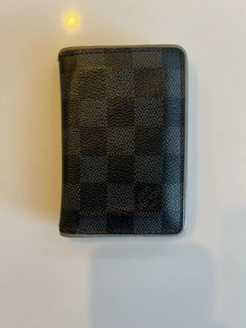 Louis Vuitton, Bags, Louis Vuitton Virgil Abloh Pocket Organizer Wallet  Damier Graphite Limited Editi