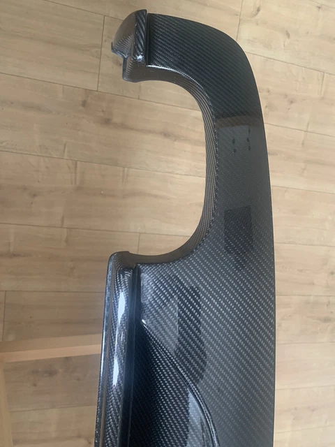 GENUINE AUDI TT 8j Carbon Fibre Rear bumper diffuser valance 8j0607421M ...
