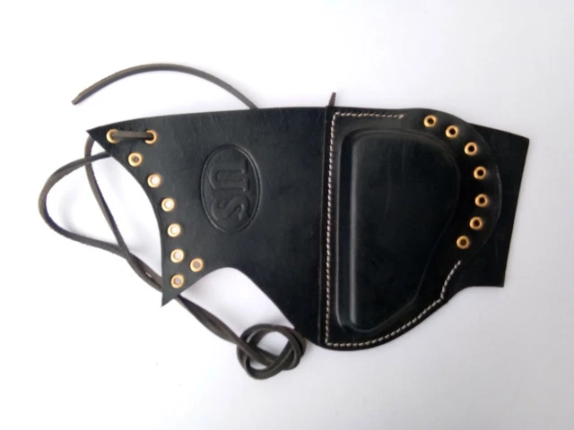 Sniper Rifle Check Pad Garand Cheek Pad WWII U.S. Garand Leather Sniper Rifle Cheek Pad (Left ...