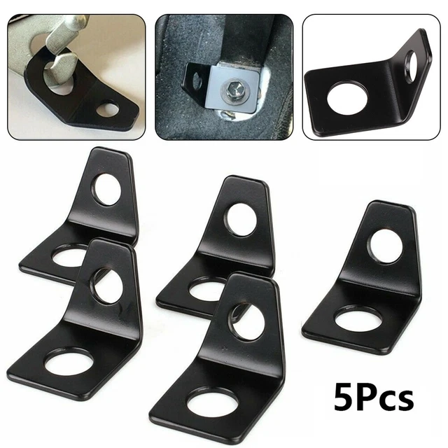 L-BRACKET 4-point Harnais Câblage Connexion Pièce Fixation Pièce Acier Plaque
