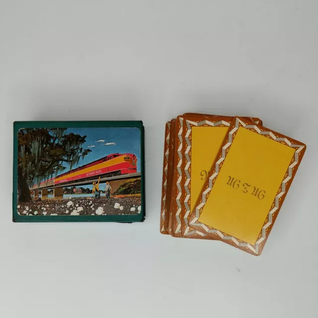 Vintage Southern Pacific Lines Railroad Playing Cards, Full Set - Cotton Field