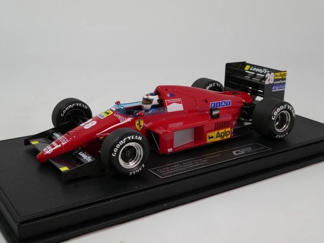 Ferrari F1-86 De 1986, Miniature 1:43, Pilote S. Johansson, Altaya, Rouge