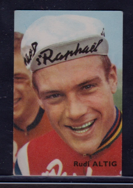 1968 Victoria Chocolate #112 RUDI ALTIG 1966 World Road Race Champion Card