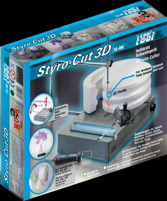 Styroporschneider Styrocut 3D SET - Cooltool - Unimat