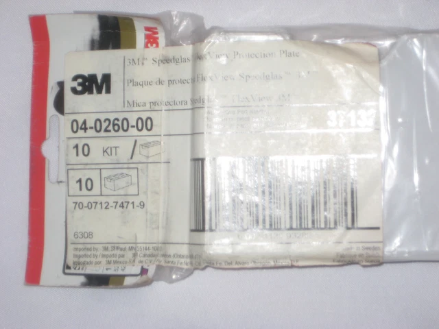 3m Speedglas 04-0260-00 /10x /Original/Inner Lens/ 37132