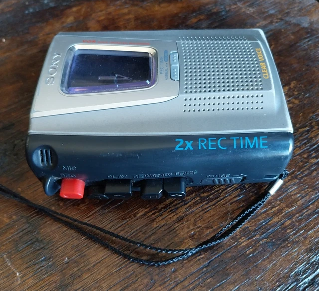 Walkman Sony TCM-20DV Gris - Lecteur Cassettes Vintage Avec Courroie Changée