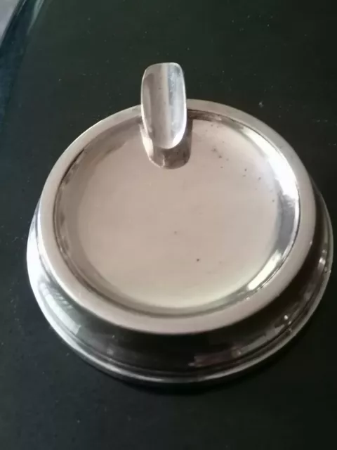 Solid Silver Sampson And Mordan Ashtray, Clear Hallmarks dated 1934?