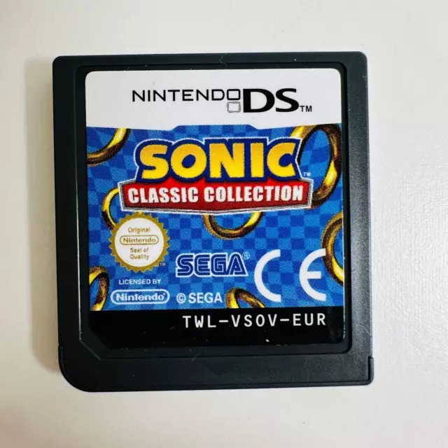 Sonic Classic Collection Nintendo DS Lite - Help : r/SEGA