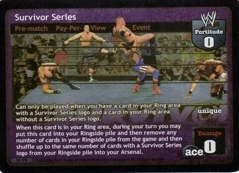 WWE: Bra & Panties Match [Played] card type Pre-Match Raw Deal