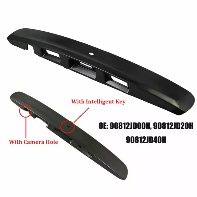 Rear Tailgate Boot Handle With Camera Hole For Nissan Qashqai J10 JJ10 2007-2013 3