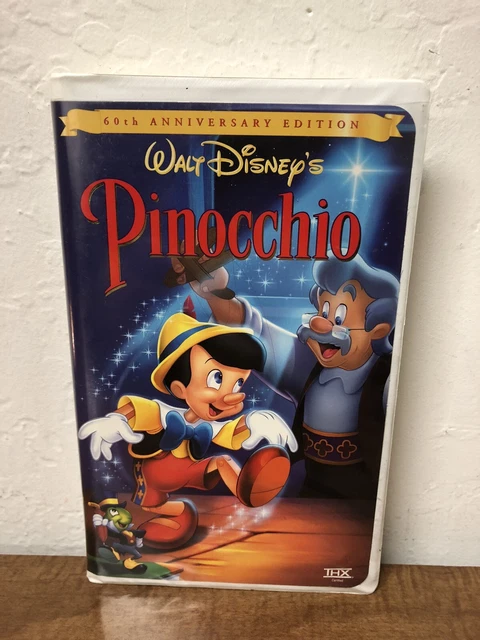 Pinocchio (VHS, 1999, 60th Anniversary Edition)