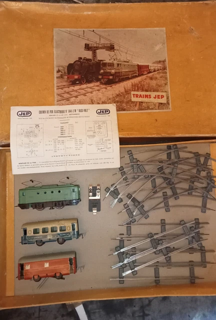 Ancien train « made in US zone » loco wagons rails (D'occasion) à Fully