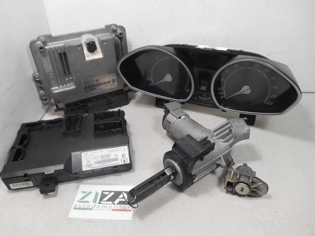Set Clé ECU Ford B-Max 1.5 TDCI 55kw Ugjc 2013 CV11-12A650-CH AV1T-15K600-CH