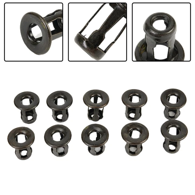 Clips A8 A3 base auto per dadi anteriori piastra vite posteriore 10 pz. fissaggio