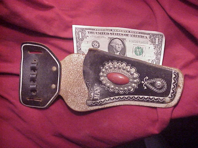 VINTAGE COWBOY 6 Shooter Toy Cap Gun Holster Mavrick $10.00 - PicClick