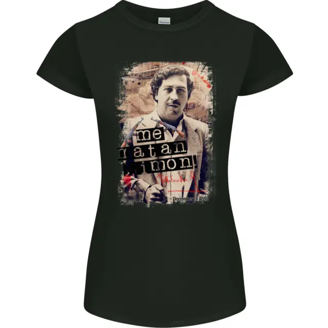 Pablo Escobar Me Matan Limon T-shirt donna Petite Cut