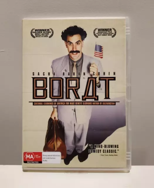 Borat 2006 DVD R4, Sacha Baron Cohen - Very good condition - Free Postage