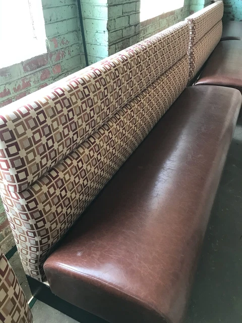Long Wall Restaurant or Bar Booths High quality. 87" Long 40" tall
