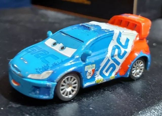 Mattel Disney Pixar CARS 2 Raoul Caroule # 9 Car 1:55 Scale
