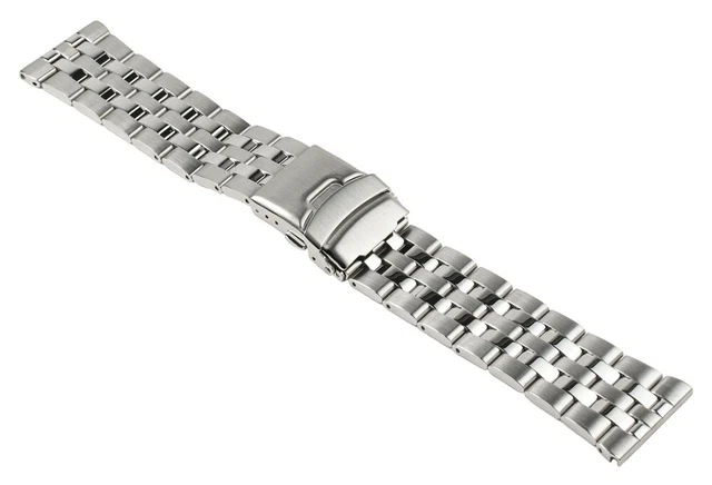 Bracelet de montre en acier inoxydable, 27mm, 28mm, 30mm