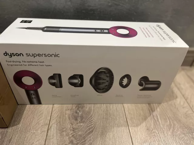 Dyson Supersonic Hair Dryer (Iron/Fuchsia) HD08 Blow Dryer