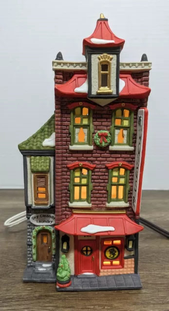 Dept 56 Heritage Village Christmas in the City 1990 Wong's in Chinatown 5537-9