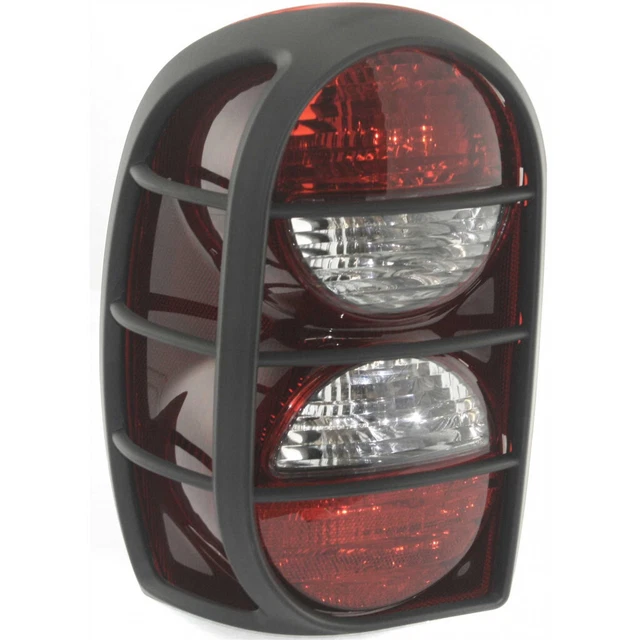 For Jeep Liberty Tail Light 2005 06 07 Driver Side w/ Tail Lamp Guard CH2800160