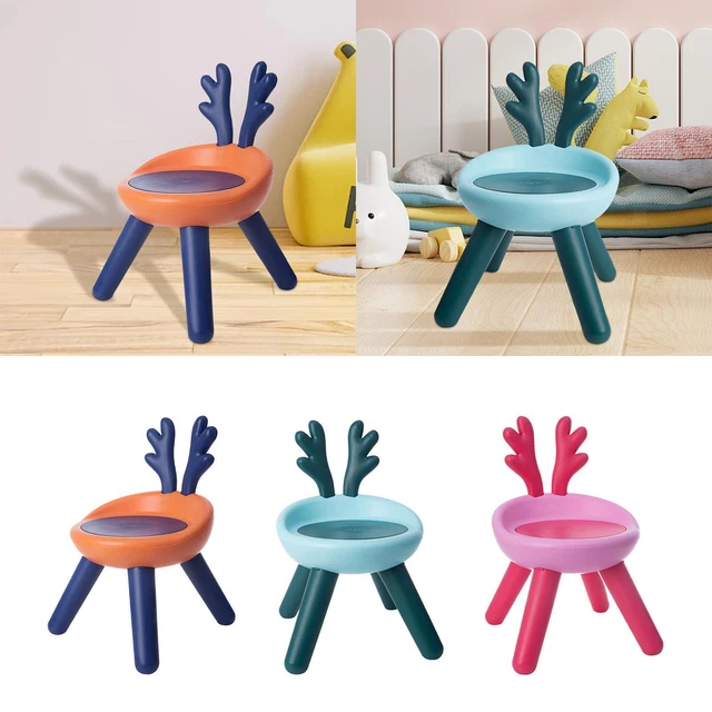 Silla infantil, 42 cm de altura, silla infantil para habitación infantil de 2-10 años