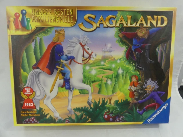 Sagaland Ravensburger 2007 Gesellschaftsspiel Familienspiel Sammler Vintage (B3)