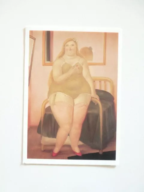 Une Carte Postale Reproduction D'une Oeuvre De Botero