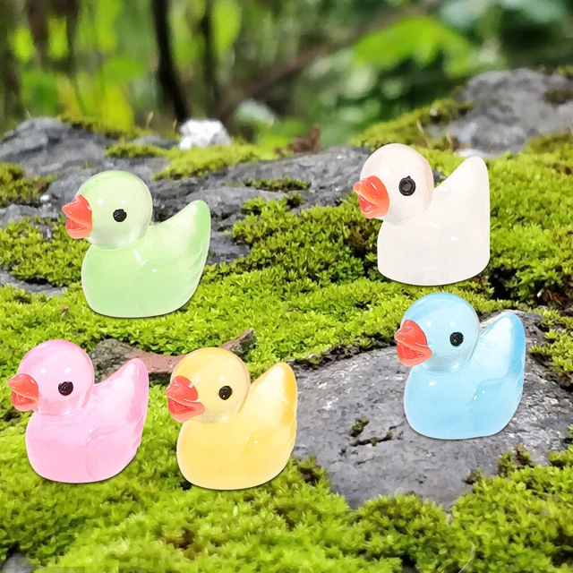 50 Pcs Mini Animal Figurine Little Duck Child Action Figure Toys Farm Animal Toy