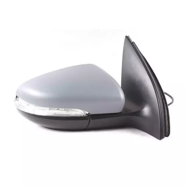For VW Golf Mk6 2009-2013 Electric Heated Primed Wing Door Mirror Right Side