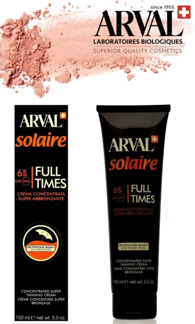 Precio de venta sugerido por el fabricante £ 55 crema bronceadora solar concentrada premium ARVAL Swiss Laboratoires