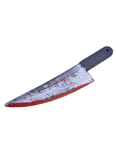 Coltello Sangue Schizzata Halloween Arma Accessorio Vestito Adulti Bambini