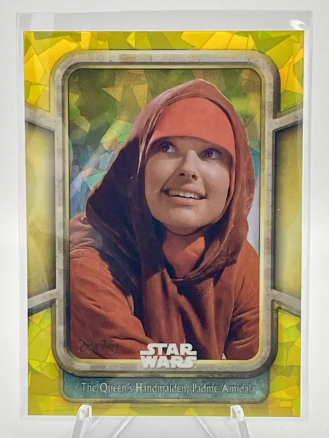 2024 Topps Sapphire Edition Star Wars Episode One 1 - The Queen’s Handmaiden /75