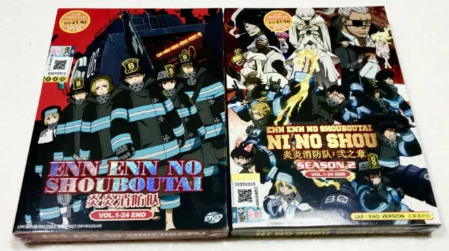 Enn Enn No Shouboutai - Fire Force - Season 1+ Season 2 (1-48End