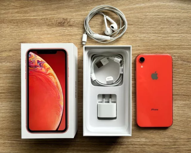 APPLE IPHONE XR | 64GB | Coral / Peach | Unlocked A2105 | EXPRESS