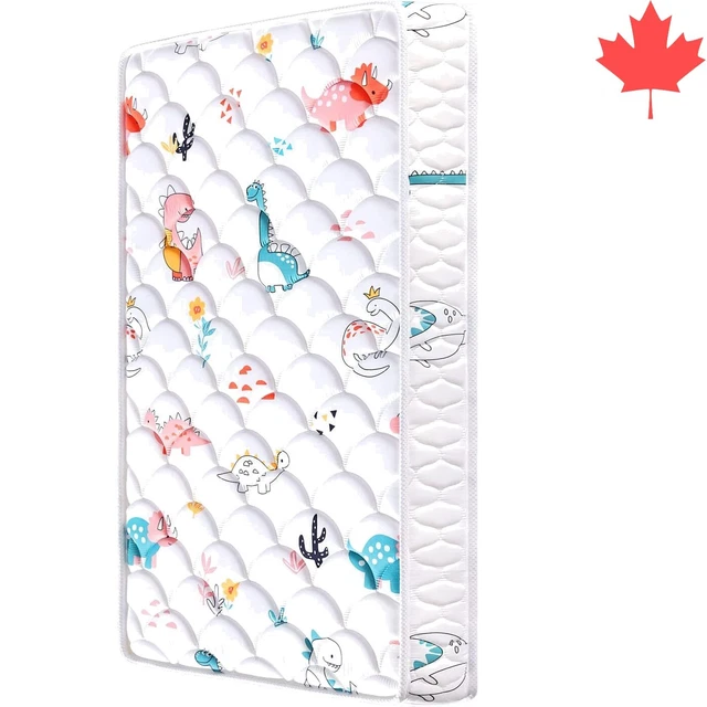 Firm Support Baby Crib Mattress - 52" x 27.6" x 5 - Breathable - 0-5 Years