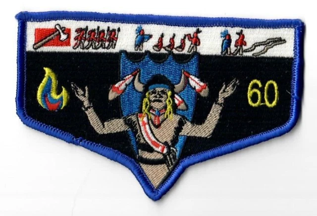 Boy Scout OA 60 Aina Topa Hutsi Lodge Flap S20