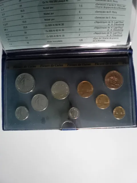 Coffret fdc 1981 de la Monnaie de Paris.