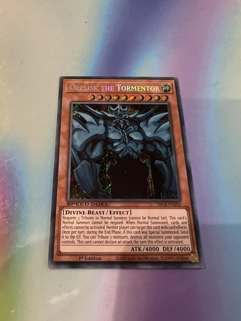 YuGiOh Gold Series 4 Single Card Obelisk The Tormentor GLD4-EN030 Gold