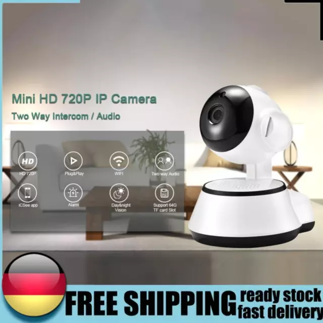 V380 WiFi Smart 720P Surveillance Camera Night Vision Motion Detection IP Camera