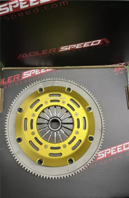 ADLERSPEED Racing Twin Disc Clutch Kit For Acura Integra B18 B20 B16 Standard