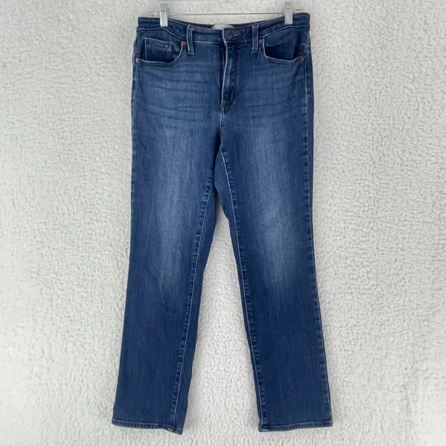 Universal Thread Blue Denim High-Rise Slim Straight Leg Jeans Womens Size 8/29R