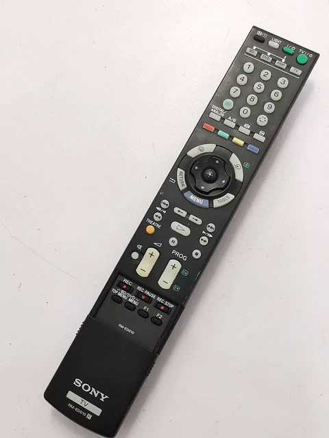 Télécommande Sony RM-SV66 - Occasion, état Fonctionnel (marques D'usure) - Pour Téléviseurs/vidéo Sony