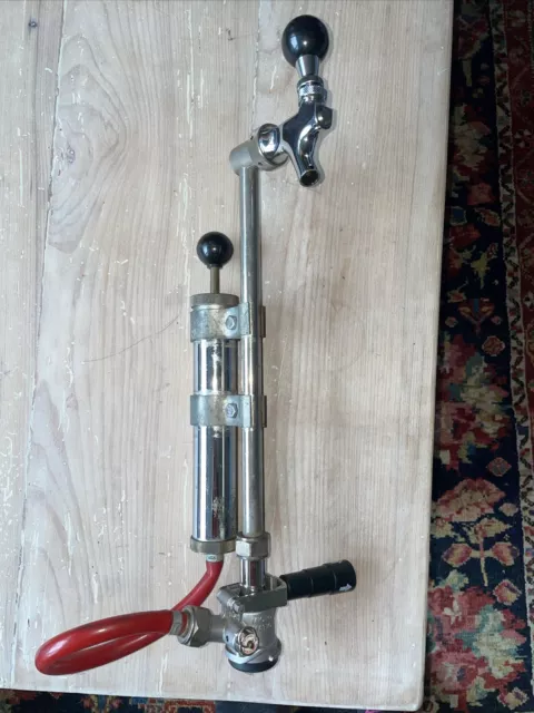 Premium Upright Beer Picnic Keg Tap Pump fixed Metal faucet style