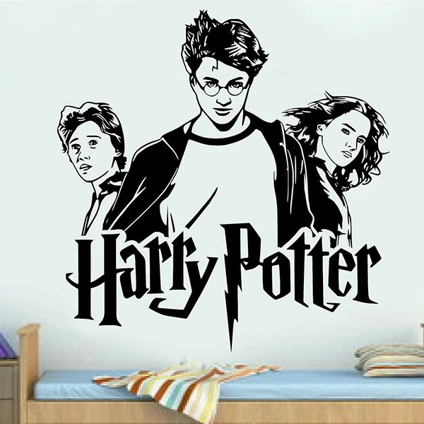 Sticker Decorativo Harry Potter Con Scopa - Foto 10